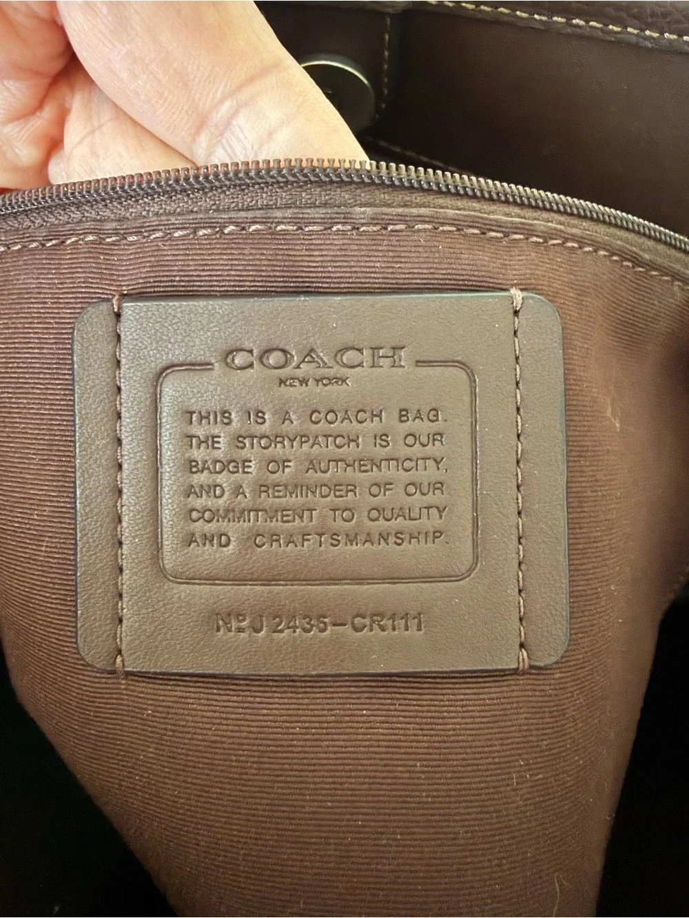 Coach City Tote CR111 Maple Brown Double Face Leather Laptop Work Bag